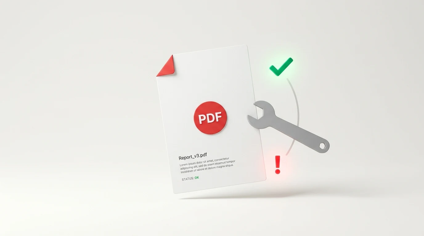 Diagnostic flowchart for troubleshooting PDF errors online Diagram illustrating how to troubleshoot and fix PDF editor errors online